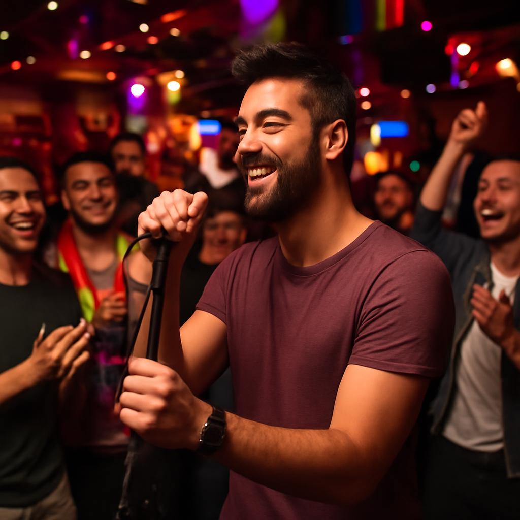 balada open mic universitária