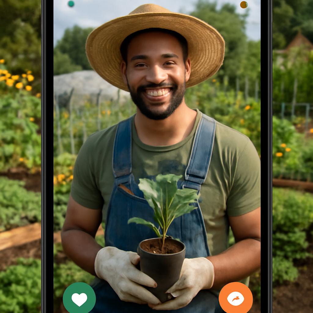app amizade para quem faz permacultura