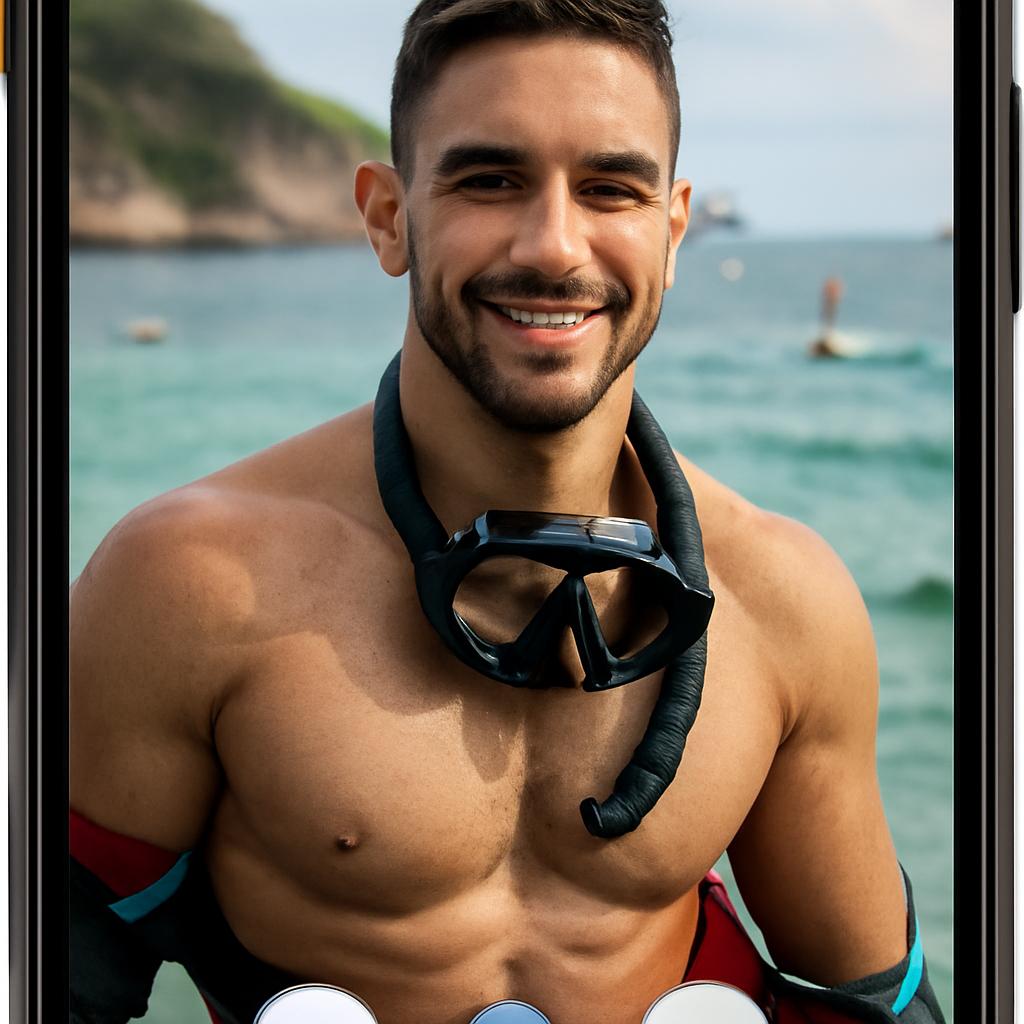 aplicativo namoro para praticantes de esportes aquáticos