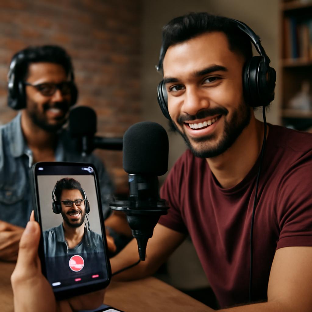 aplicativo para fazer amizade por podcast