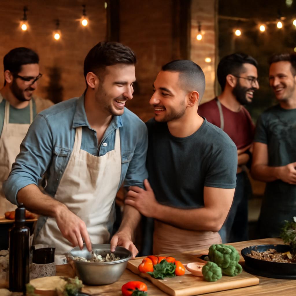 evento de culinária para solteiros