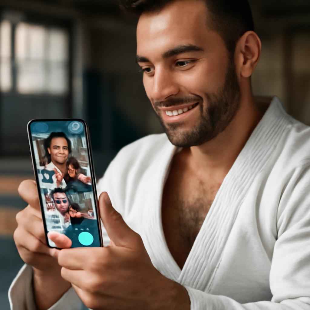 aplicativo amizade para praticantes de artes marciais