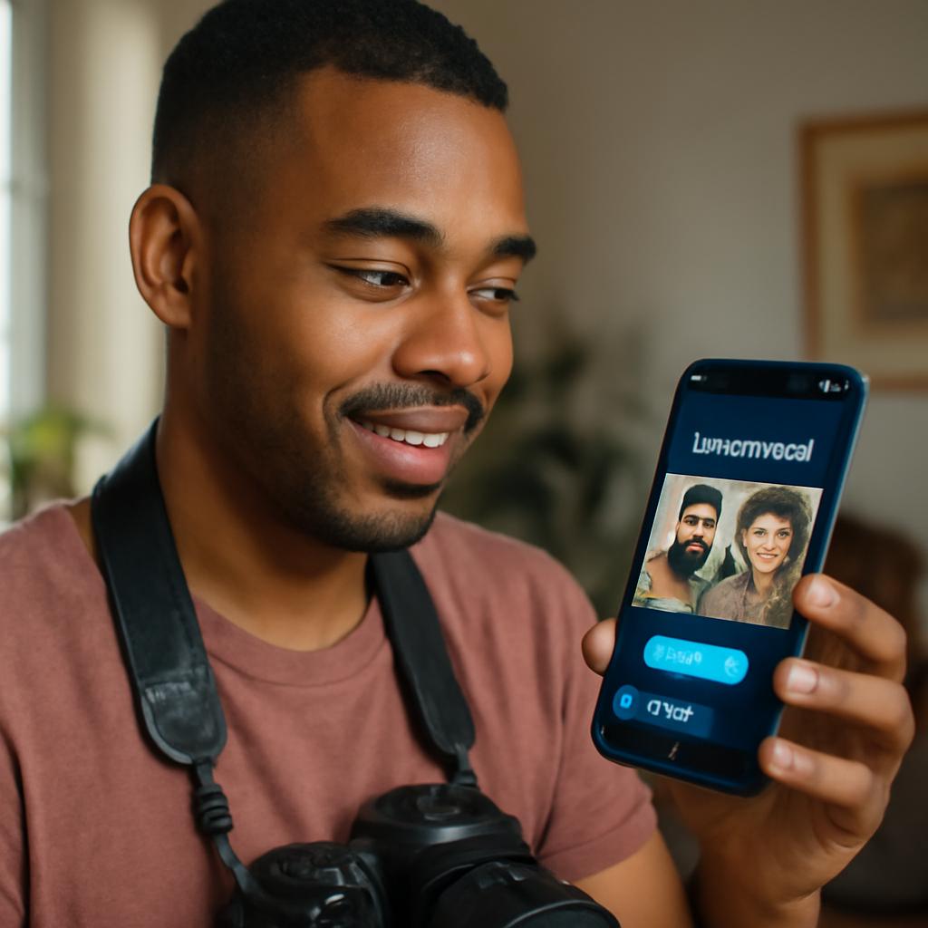 aplicativo amizade para fotógrafos iniciantes