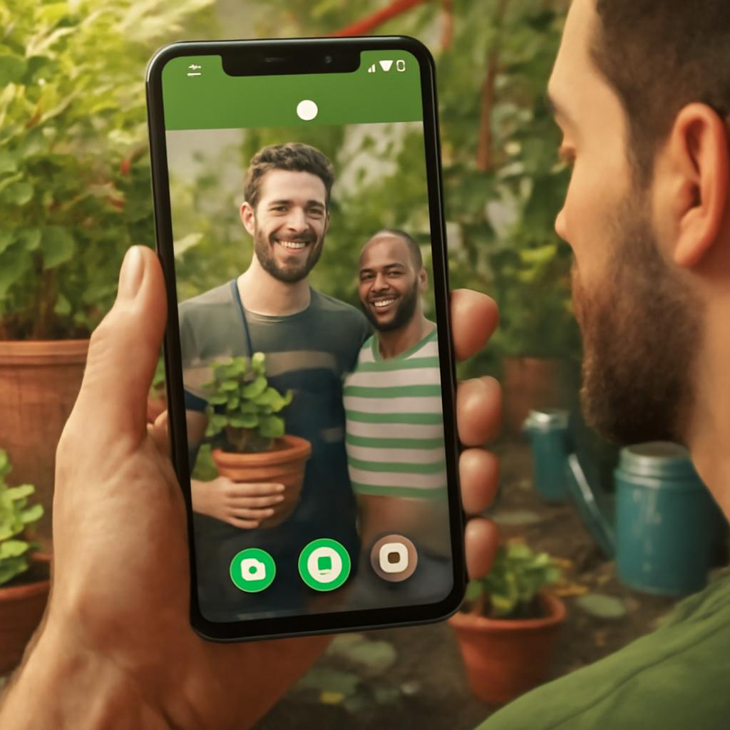 aplicativo amizade para quem gosta de jardinagem