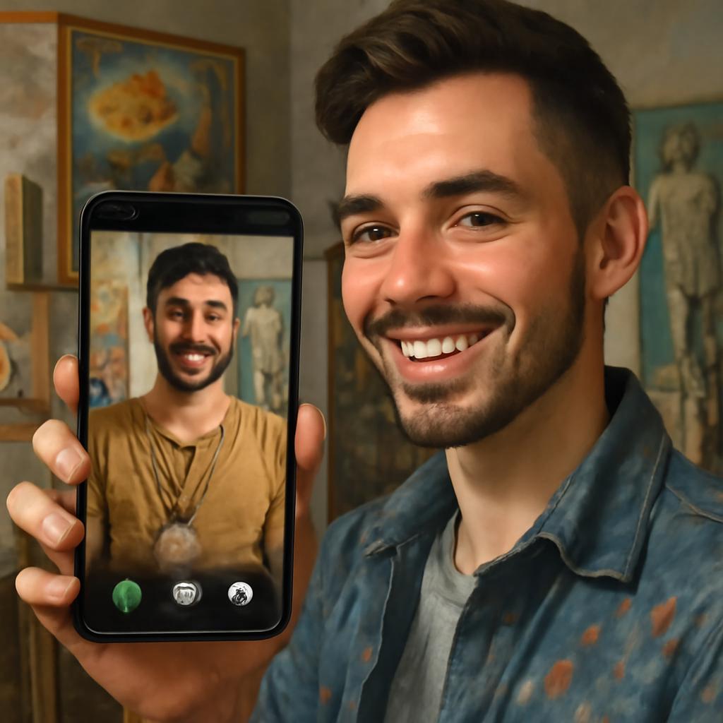 aplicativo amizade para praticantes de artes plásticas