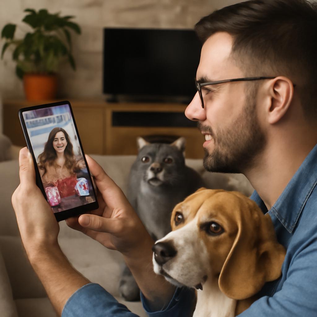 aplicativo amizade para mães solo de pets