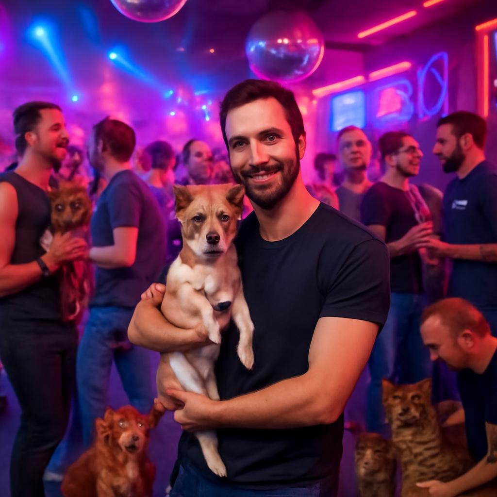 balada com espaço para pets