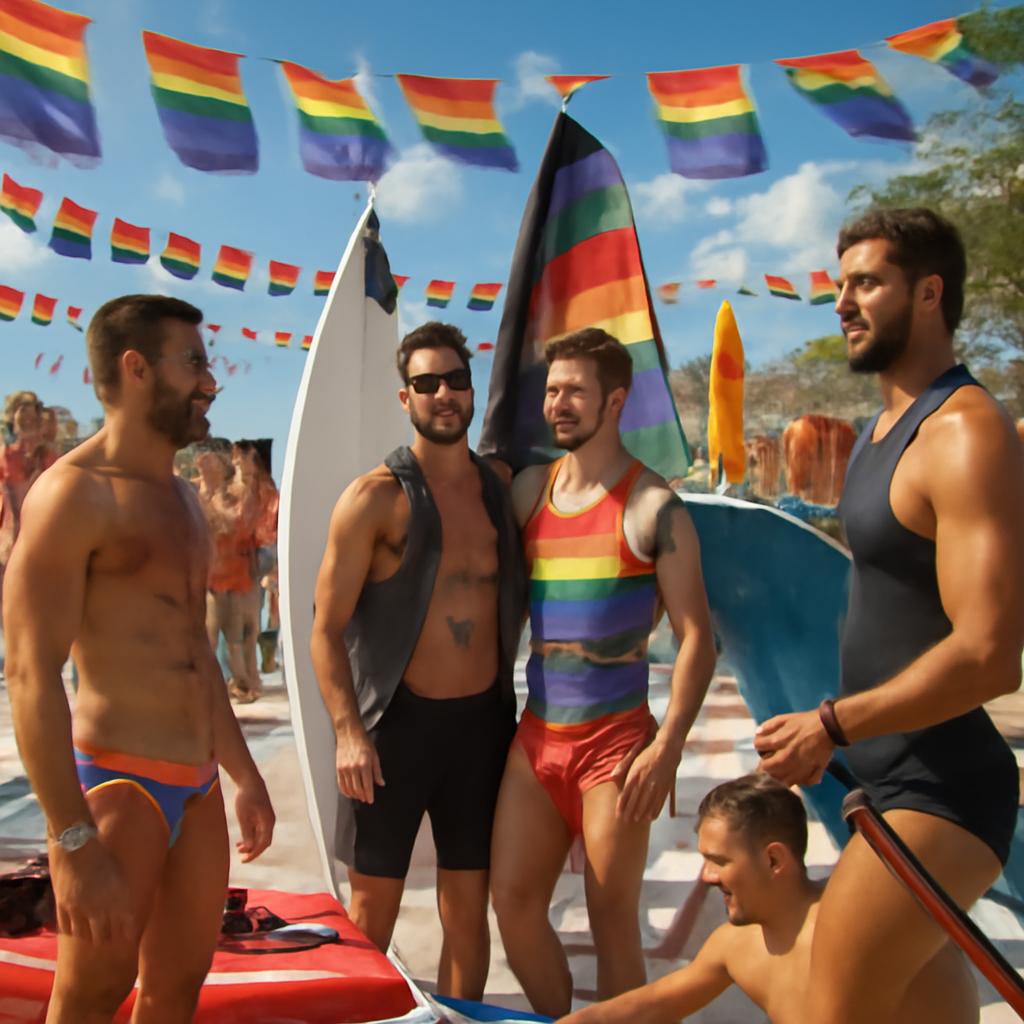 evento para praticantes de esportes aquáticos