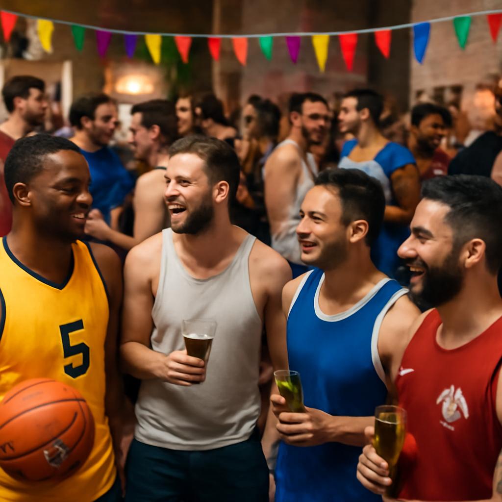 evento social para praticantes de esportes indoor
