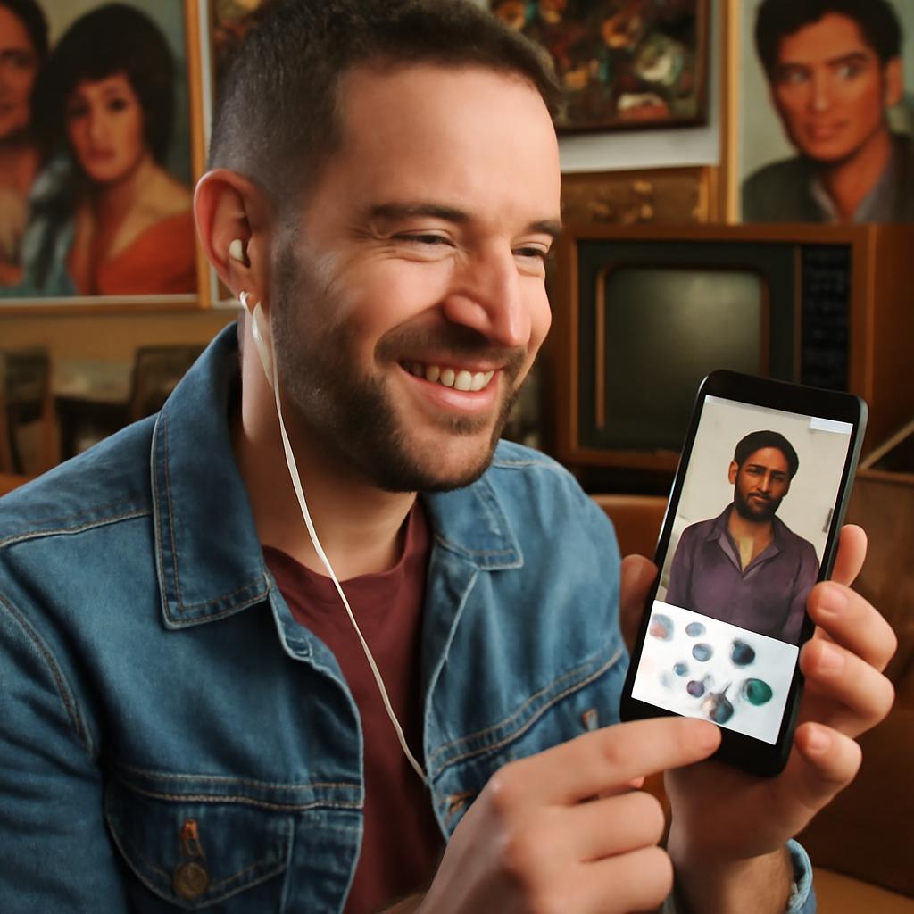 aplicativo amizade para amantes de séries clássicas