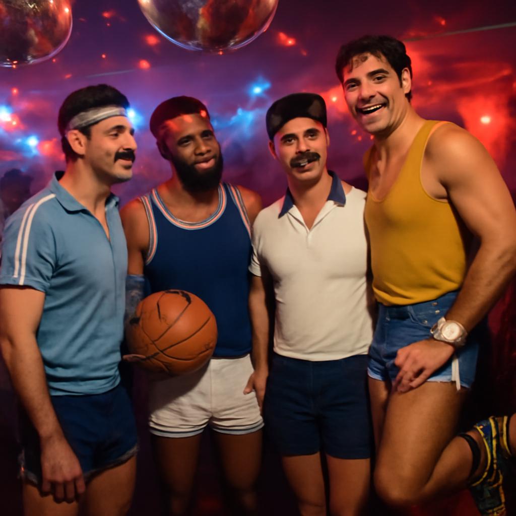 balada para praticantes de esportes retrô