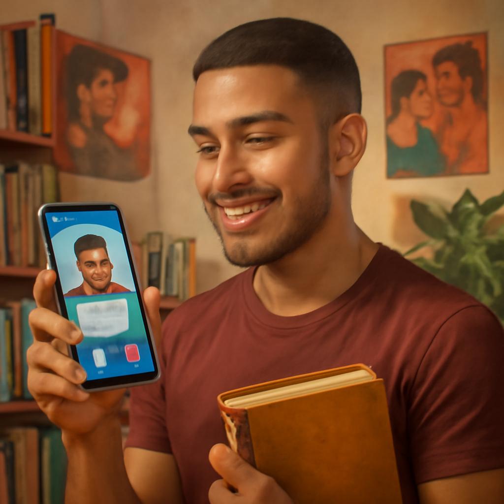 app amizade para fãs de literatura latina
