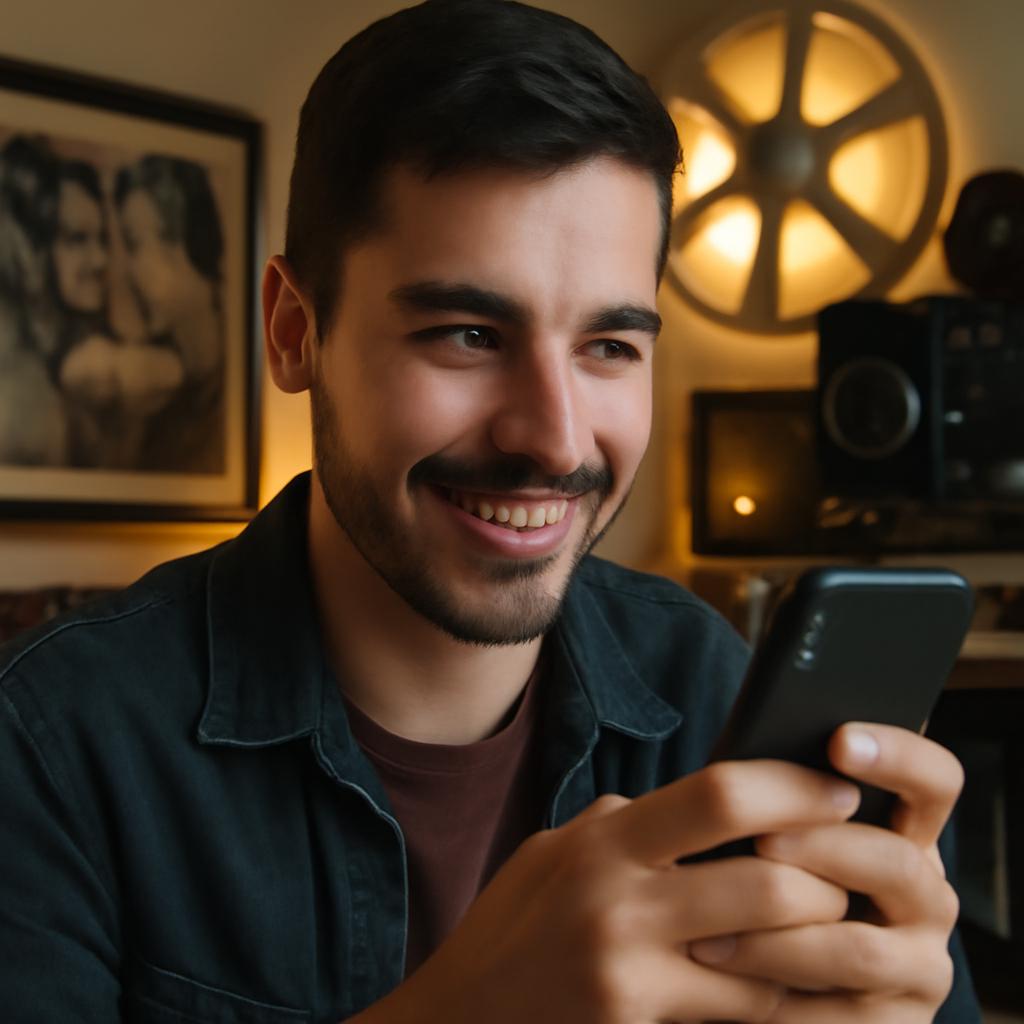 app amizade para amantes de filmes clássicos