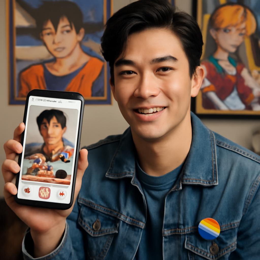 aplicativo amizade para fãs de animes clássicos