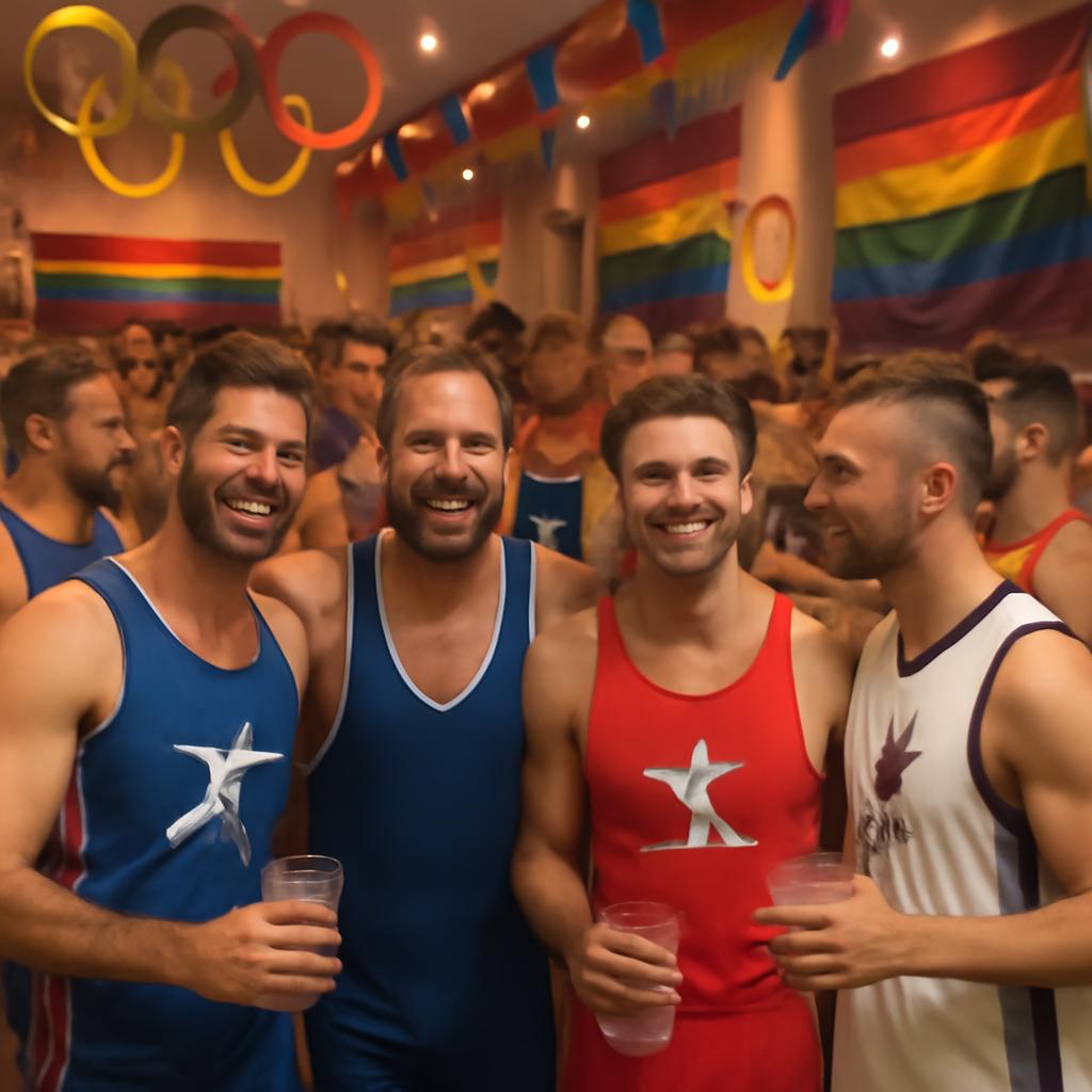 evento social para amantes de esporte olímpico