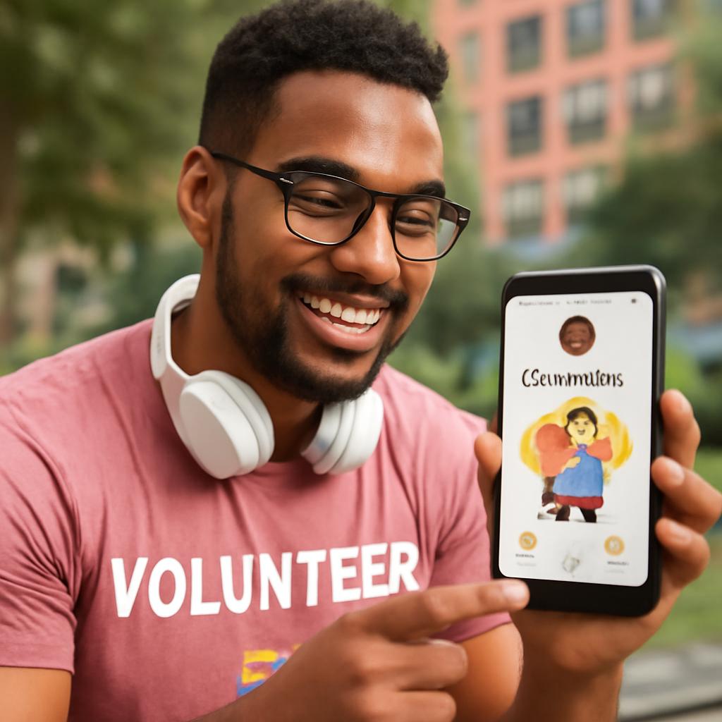 aplicativo amizade para voluntários de ONGs